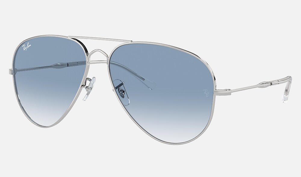 Ray-Ban Aviator ブルーグラデーション Ray-Ban RB3025 Aviator Gradient XL (58 - 14) with Blue