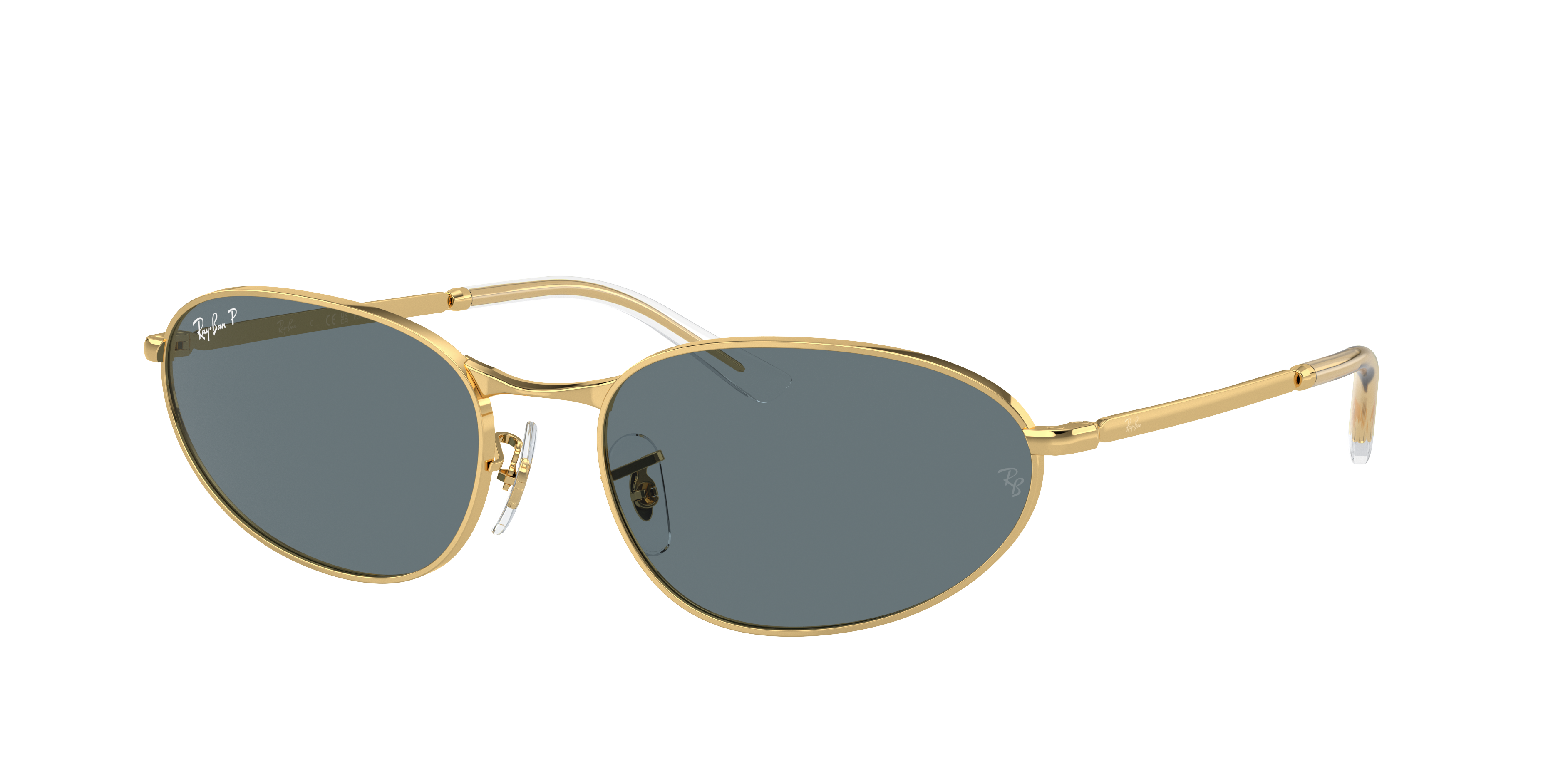 Gold Sunglasses in Dark Blue and Rb3734 - RB3734 | Ray-Ban®