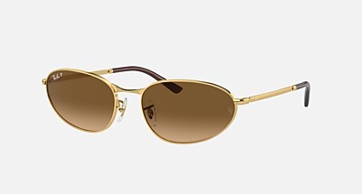 【関税込み】Ray-Ban ゴールド RB3734 サングラス レイバン公式ストア】 Ray-Ban® RB3734 サングラス | アリスタ