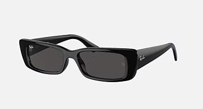 Ray-Ban(レイバン) サングラスRB4425F TERUユニセックス大人 TERU BIO-BASED Sunglasses in Black and Dark Grey - RB4425F | Ray-Ban®