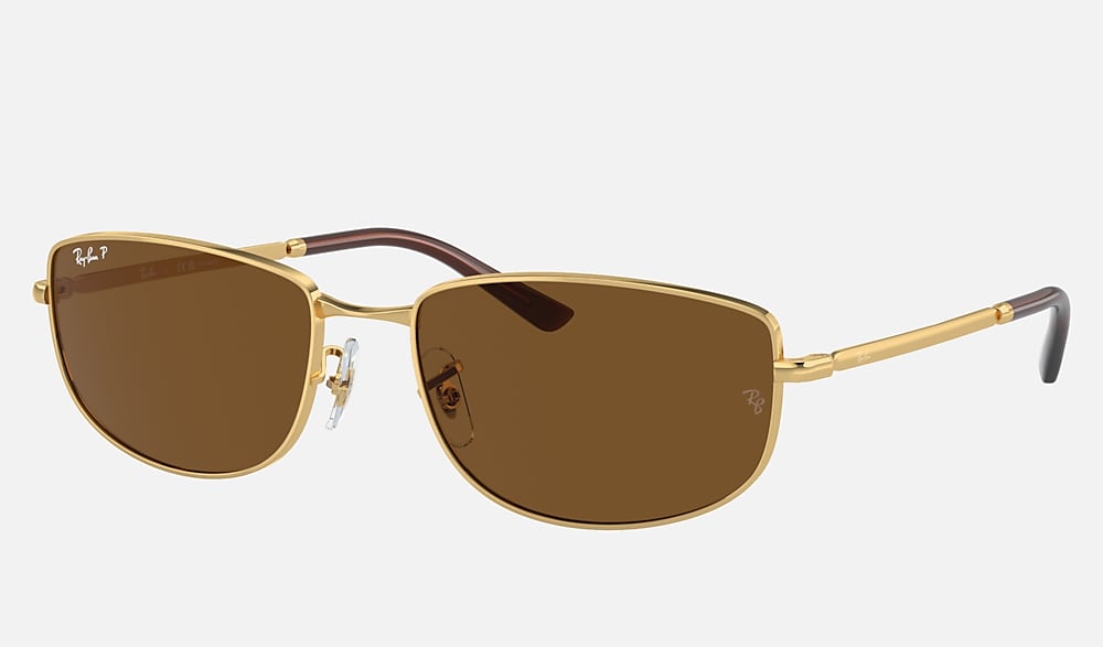 RB3732 Sunglasses in Arista Gold and Brown - RB3732 | Ray-Ban® RB3732 Sunglasses in Arista Gold and Brown - RB3732 | Ray-Ban®