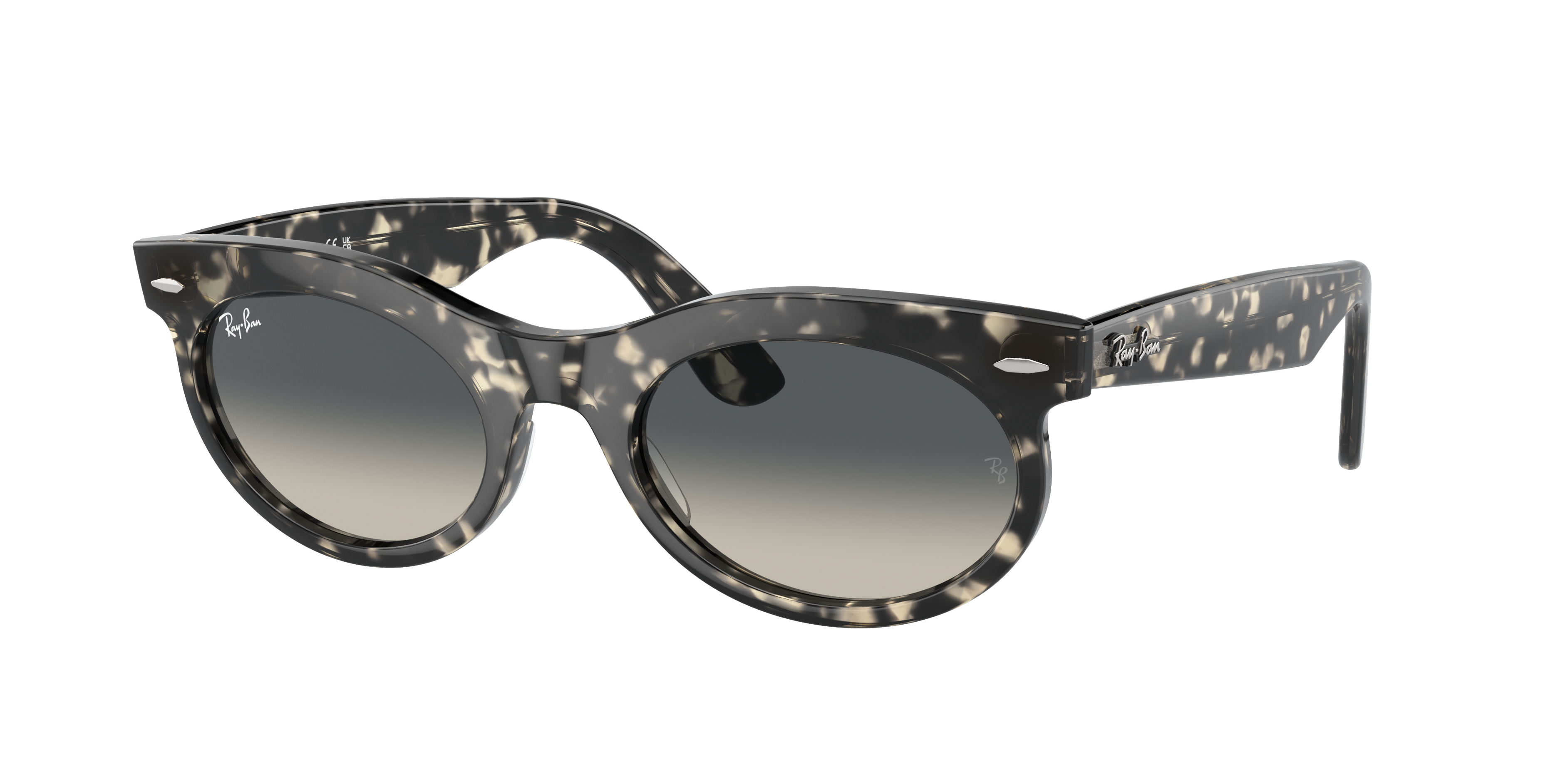 WAYFARER OVAL Sunglasses in Black and Green - RB2242F | Ray-Ban® WAYFARER OVAL Sunglasses in Black and Green - RB2242F | Ray-Ban®