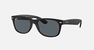 NEW WAYFARER CLASSIC Sunglasses in Black and G-15 Green - RB2132