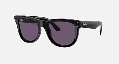 WAYFARER REVERSE Sunglasses in Black and Light Blue - RBR0502S