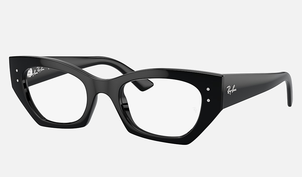 Ray-Ban RB7330F ブラックサングラス ケース付き　アジアンフィット ZENA OPTICS BIO-BASED Eyeglasses with Black Frame - RB7330F | Ray