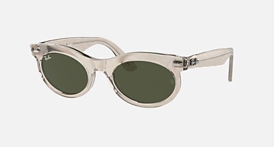 WAYFARER OVAL CHANGE Sunglasses in Photo Waves Grey and Green