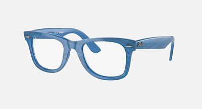RayBan ORIGINAL WAYFARER CHANGE ストライプブルー ORIGINAL WAYFARER OPTICS CHANGE Eyeglasses with Photo Striped Blue