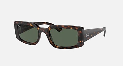 KILIANE BIO-BASED Sunglasses in Black and Dark Green