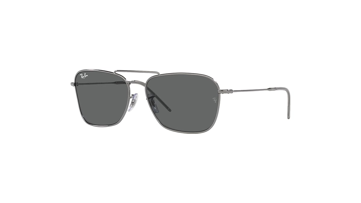レイバン　CARAVAN REVERSE ガンメタル CARAVAN REVERSE Sunglasses in Gunmetal and Dark Grey