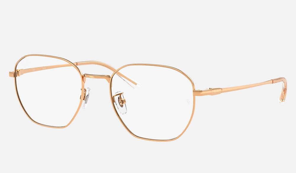 RB8777D OPTICS 鏡架玫瑰金光學眼鏡- RB8777D | Ray-Ban®