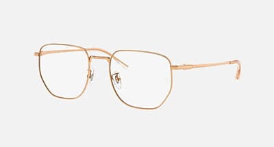 RB8776D OPTICS Eyeglasses with Black On Silver Frame - RB8776D