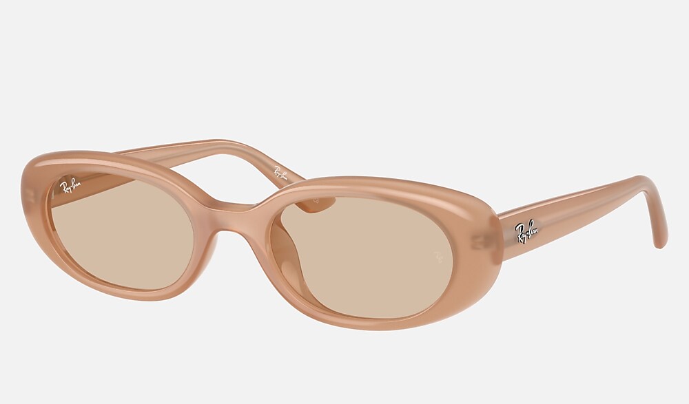 RB4441D BIO-BASED Sunglasses in Opal Beige and Light Brown