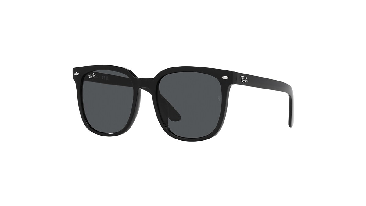 Ray-Ban Sunglasses Unisex Rb4401d - Black Frame Green Lenses 55-20