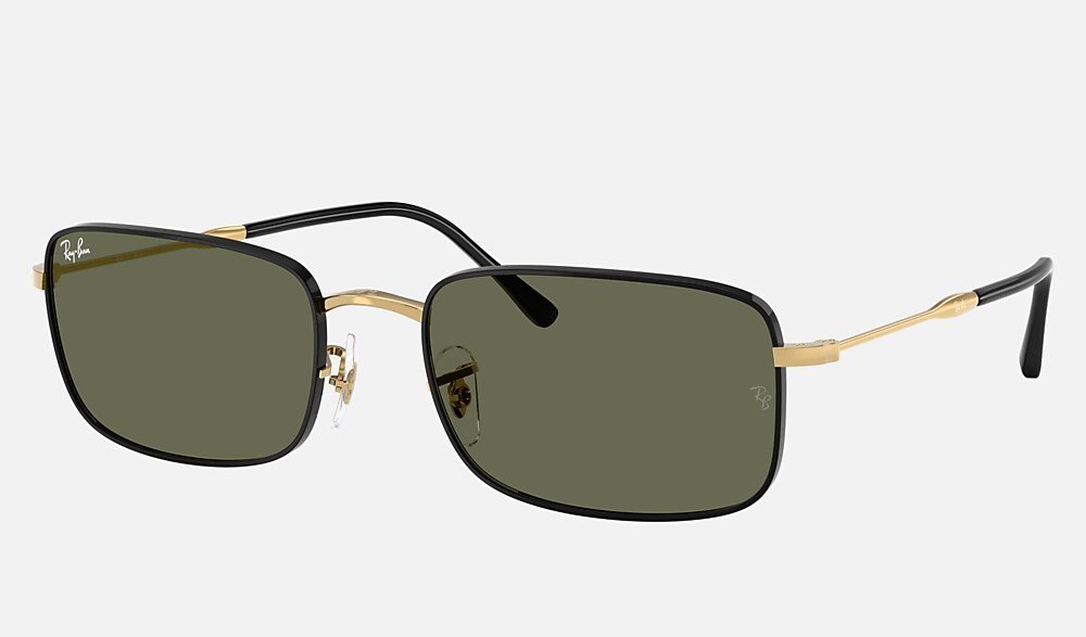 RB3746 Sunglasses in Black On Arista and G-15 Green - RB3746 | Ray