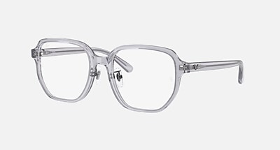 RB5424D OPTICS Eyeglasses with Transparent Grey Frame