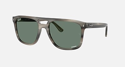 RB2213CH CHROMANCE Sunglasses in Black and Polar Dark Grey