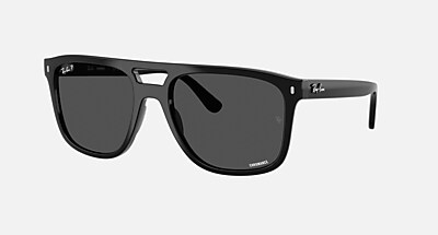 RB2213CH CHROMANCE Sunglasses in Black and Polar Dark Grey