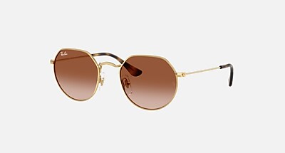 JACK KIDS Sunglasses in Arista Gold and Brown - RB9565S