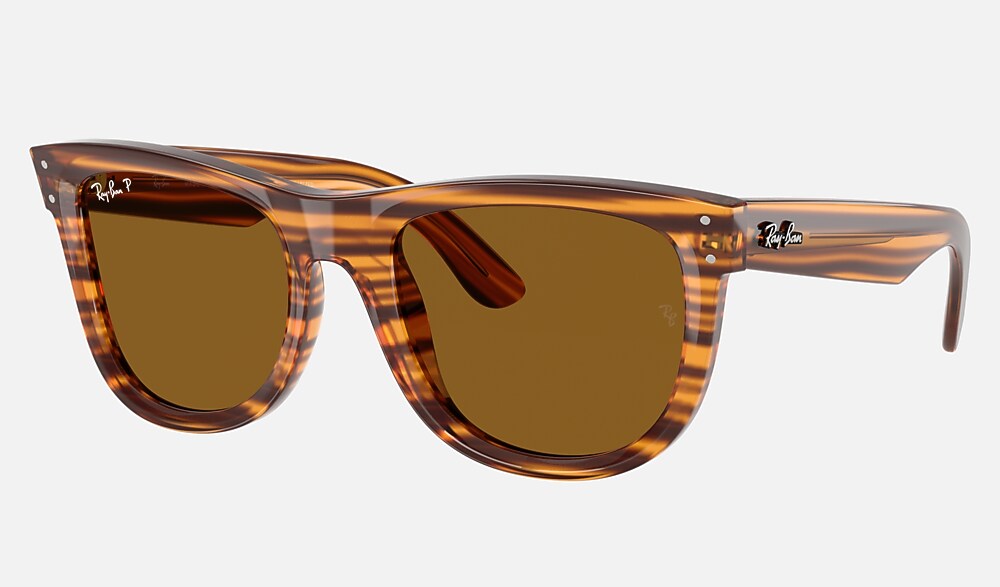 （Gildagapatriarca様） レイバン　0RBR0502S ブラウン RBR0502S Wayfarer Reverse サングラス Transparent Brown