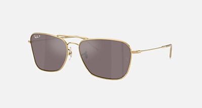 CARAVAN REVERSE Sunglasses in Arista Gold and Polar Pink