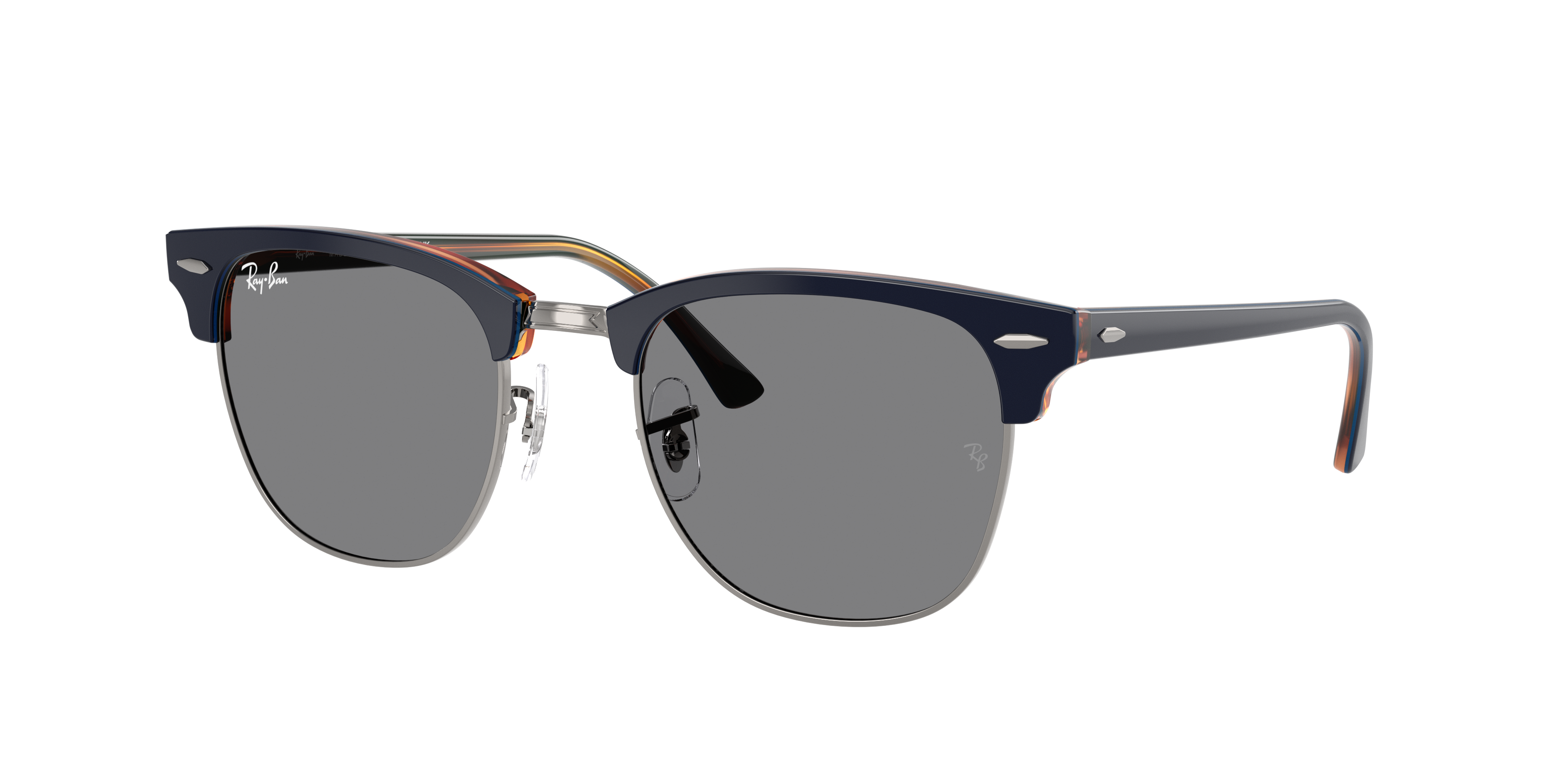 CLUBMASTER CLASSIC Sunglasses in Black On Gold and G-15 CLUBMASTER CLASSIC Sunglasses in Black On Gold and G-15