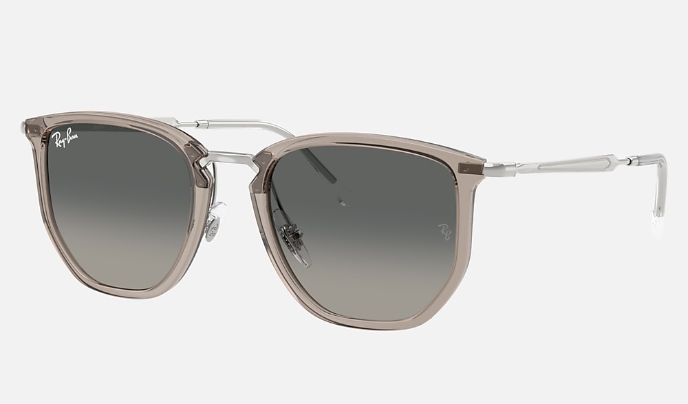 RB4451 Sunglasses in Transparent Grey and Grey Gradient - RB4451