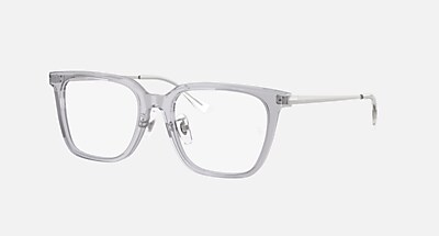 RB5442D OPTICS Eyeglasses with Transparent Grey and Clear (52-18
