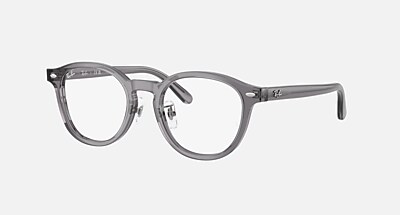 RB5443D OPTICS Eyeglasses with Transparent Grey Frame - RB5443D