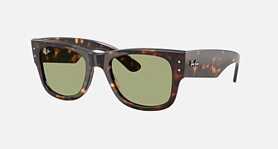 MEGA WAYFARER SUMMER CAPSULE Sunglasses in Havana and Light Violet