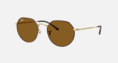 JACK Sunglasses in Arista Gold and Blue/Grey - RB3565 | Ray-Ban® MEA