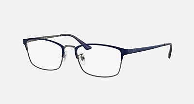RB8772D OPTICS TITANIUM Eyeglasses with Black and Clear (54-18