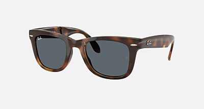 Ray-Ban FOLDING WAYFARER ブラック Amazon.com: Ray Ban Folding Wayfarer RB4105 601/58 Black