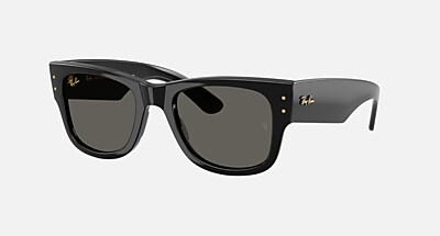 Black Sunglasses in Ultra Black and MEGA WAYFARER BLACKED
