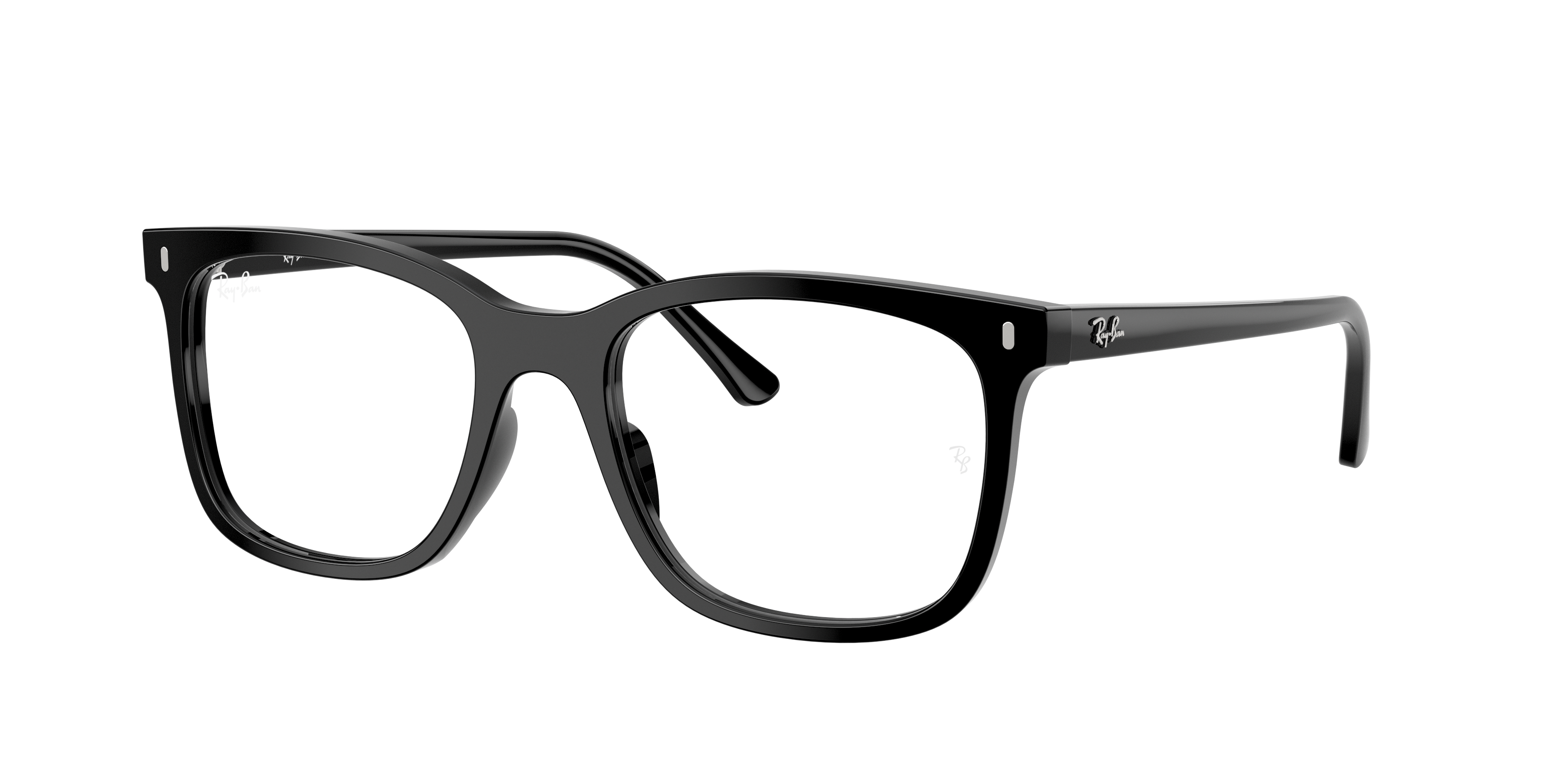 Rb5446 Optics Eyeglasses with Polished Black Frame (51-19) - RB5446F ...