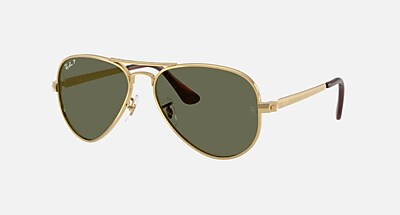 AVIATOR MAX Polarized Sunglasses in Black and Black Polarized (62