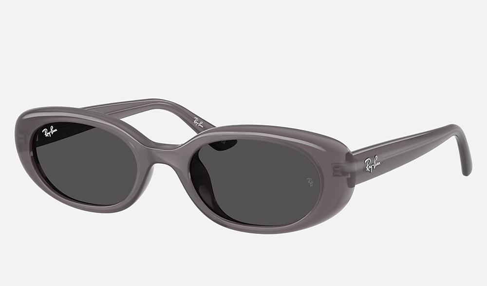 RB4441D BIO-BASED Sunglasses in Transparent Dark Grey and Dark