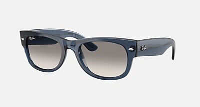 MEGA WAYFARER II Sunglasses in Black and Green (55-21) - RB0832S