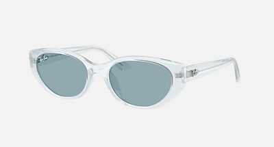 RB4457D BIO-BASED Sunglasses in Black and Dark Grey (55-19