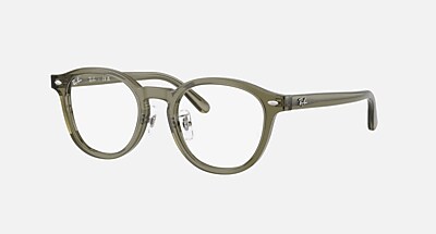 RB5443D OPTICS Eyeglasses with Transparent Grey Frame - RB5443D
