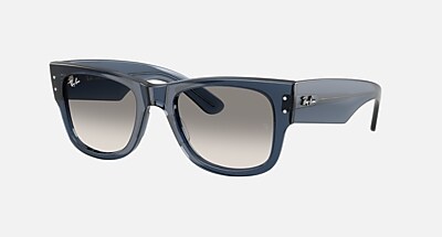 MEGA WAYFARER Sunglasses in Black and Green (51-21) - RB0840S