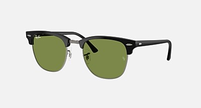 Black On Gold Sunglasses in G-15 Green and CLUBMASTER CLASSIC