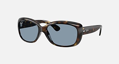 JACKIE OHH Sunglasses in Black and G-15 Green Polarized - RB4101