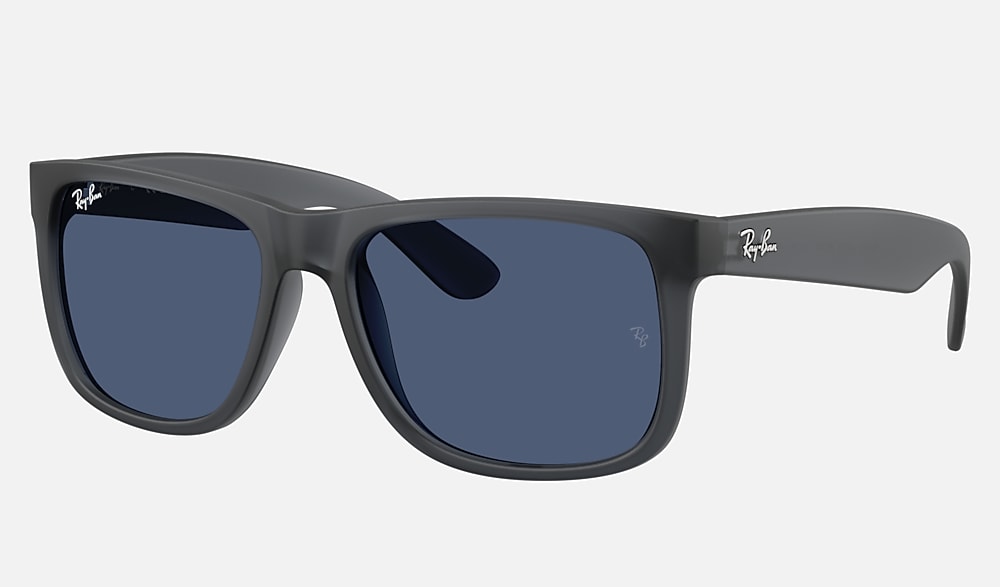 JUSTIN CLASSIC Sunglasses in Opal Grey and Dark Blue (54-16