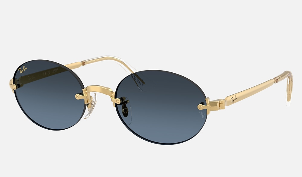 RB3929 BY A$AP ROCKY Sunglasses in Arista Gold and Blue Gradient