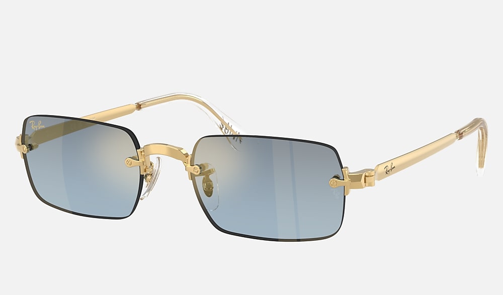 RB3928 BY A$AP ROCKY Sunglasses in Arista Gold and Blue Gradient