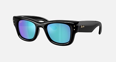 WAYFARER PUFFER Sunglasses in Black and Ultra Black - RB4940 | Ray