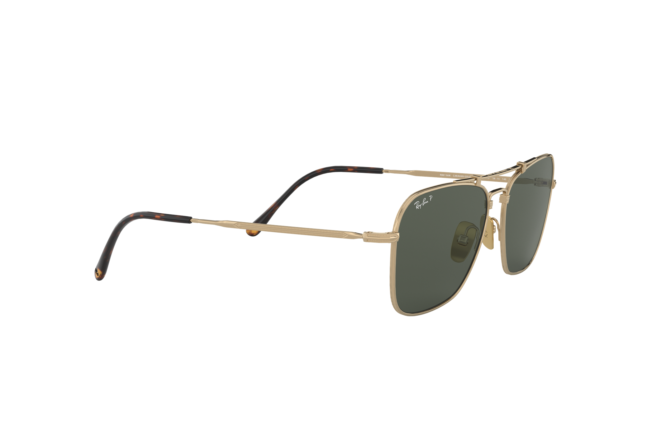 ray ban caravan titanium polarized