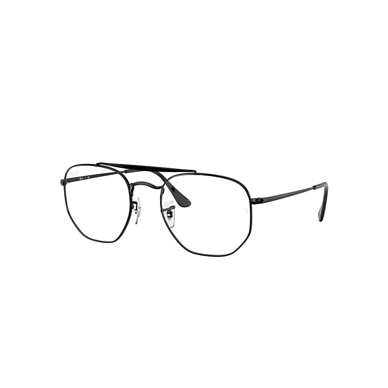 Ray-Ban Marshal Optics Eyeglasses Black Frame Clear Lenses 51-21