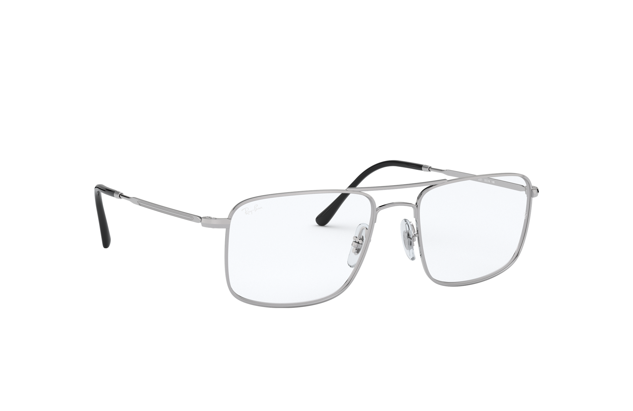 occhiali da vista ray ban argento