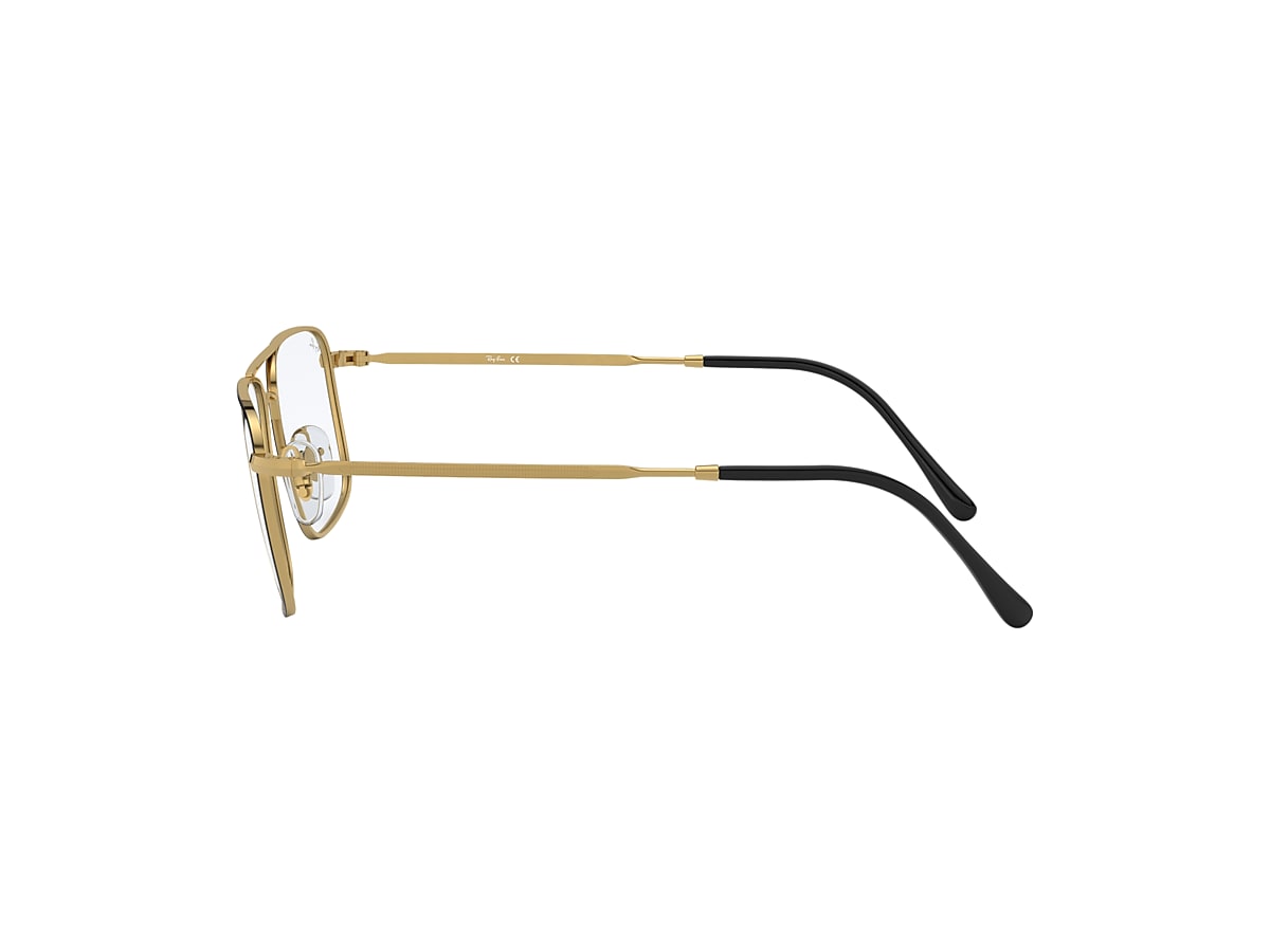 RB6434 OPTICS Eyeglasses with Black On Gold Frame - RB6434